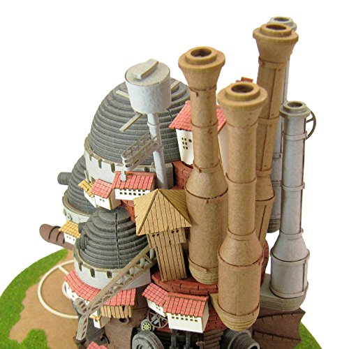 Sankei Studio Ghibli Howl's Moving Castle Non-scale Paper Craft Kit MK07-21 NEW_4