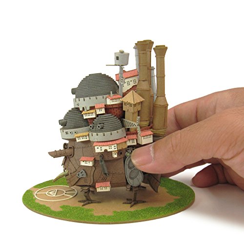 Sankei Studio Ghibli Howl's Moving Castle Non-scale Paper Craft Kit MK07-21 NEW_6