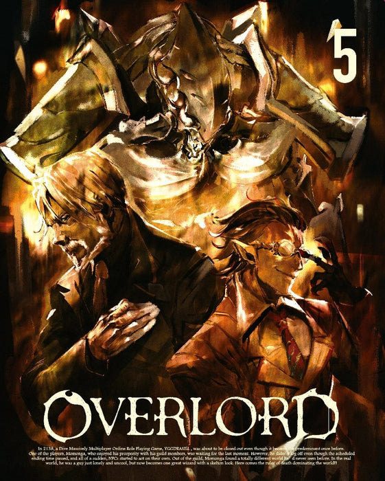 Overlord Vol.5 Limited Edition Blu-ray+Soundtrack CD+Book+Card ZMXZ-10155 NEW_2