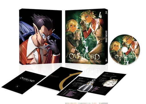 Overlord Vol.4 Limited Edition Blu-ray+Novel Booklet+Trading Card ZMXZ-10154 NEW_1