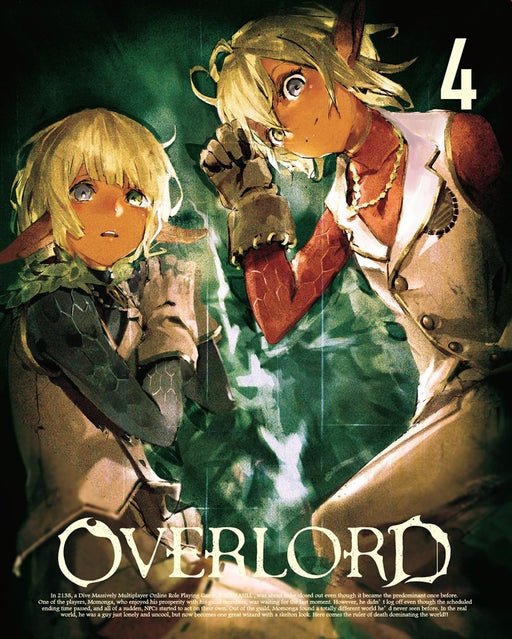 Overlord Vol.4 Limited Edition Blu-ray+Novel Booklet+Trading Card ZMXZ-10154 NEW_2