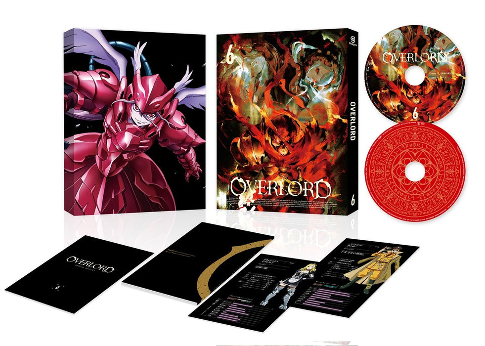 Overlord Vol.6 Standard Edition Blu-ray+Soundtrack CD+Book+Card ZMXZ-10156 NEW_1