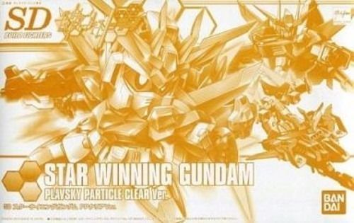 BANDAI SDBF STAR WINNING GUNDAM PP CLEAR Ver Model Kit Gundam Build Fighters Try_1