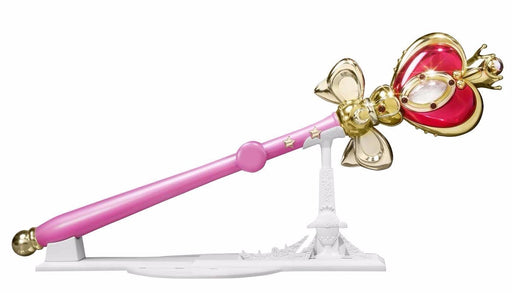 PROPLICA Sailor Moon 1/1 SPIRAL HEART MOON ROD Costume Goods BANDAI from Japan_1