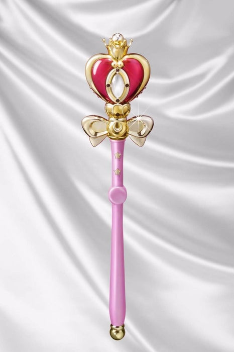 PROPLICA Sailor Moon 1/1 SPIRAL HEART MOON ROD Costume Goods BANDAI from Japan_5