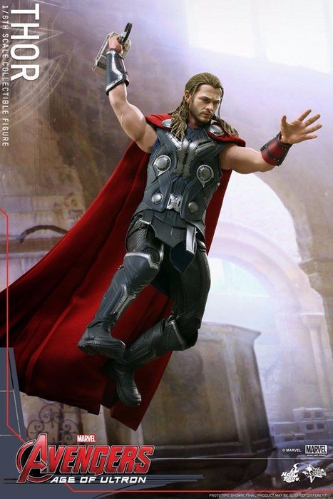 Movie Masterpiece Avengers Age of Ultron THOR 1/6 Action Figure Hot Toys Japan_3
