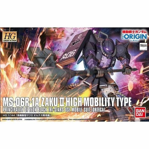 BANDAI HG 1/144 MS-06R-1aA ZAKU II HIGH MOBILITY TYPE ORTEGA Model Kit Origin_1