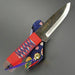 Higonokami Katana Knife Straight Handle Cord Grip Aogami-Steel NEW From Japan_1