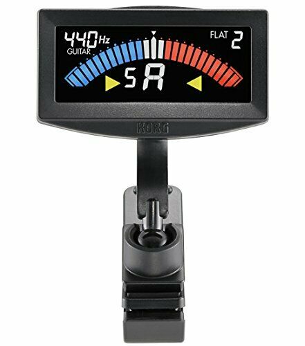 KORG clip-on tuner guitar / bass Pitch Crow-G AW-4G-BK Black from Japan NEW_1