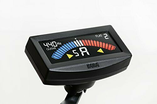 KORG clip-on tuner guitar / bass Pitch Crow-G AW-4G-BK Black from Japan NEW_4