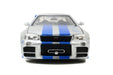 jada toys 1/24 FAST&FURIOUS Miniature Car BRIAN'S NISSAN SKYLINE GT-R(R34) 97158_2
