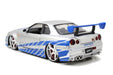 jada toys 1/24 FAST&FURIOUS Miniature Car BRIAN'S NISSAN SKYLINE GT-R(R34) 97158_5