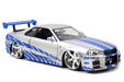 jada toys 1/24 FAST&FURIOUS Miniature Car BRIAN'S NISSAN SKYLINE GT-R(R34) 97158_8
