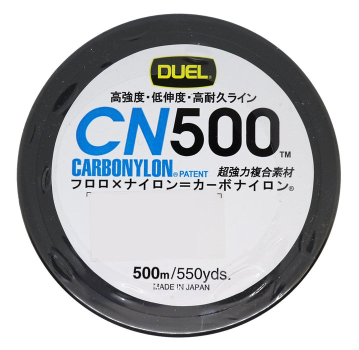 DUEL CN500 Carbon Nylon 500m #6 Clear 25lb Fishing Line ‎H3456-CL for Saltwater_1