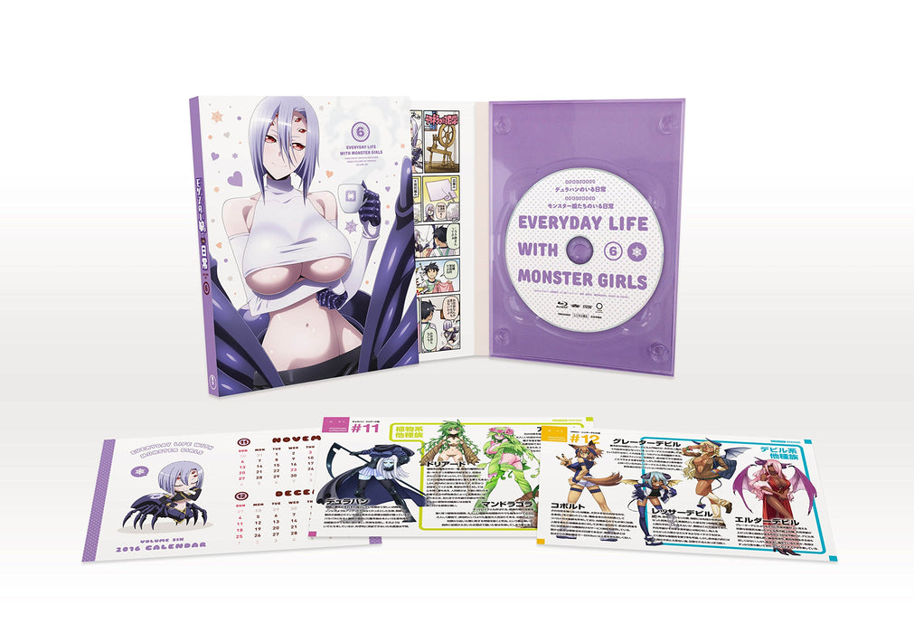 [Blu-ray] Monster Musume no Iru Nichijou Vol.6 First Limited Edition TBR-25296D_1