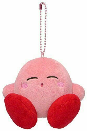 San-ei Boeki Kirby's Dream Land Kirby MC Sleeping Mascot NEW_1