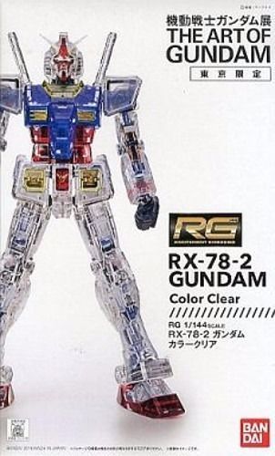 BANDAI RG 1/144 RX-78-2 GUNDAM Color Clear Ver Plastic Model Kit NEW from Japan_1