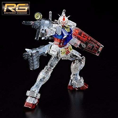 BANDAI RG 1/144 RX-78-2 GUNDAM Color Clear Ver Plastic Model Kit NEW from Japan_4