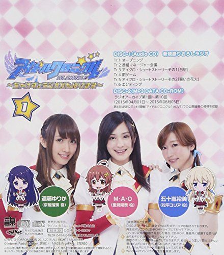 [CD] Radio CD Idol Chronicle -Chakezu ni Radio Ganbarimasu Vol.1 NEW from Japan_2