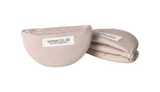 Vermicular Organic Cotton Pot Holder Set of 2 (1 pair) Pot Grabed Beige BG NEW_1