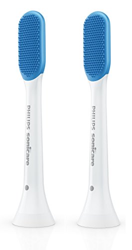 Philips Electric Toothbrush Sonicare Tongue Brush Head Standard 2pcs HX8072/00_1