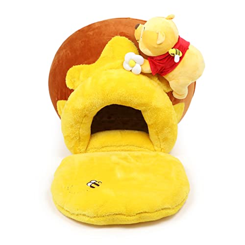 Disney Winnie the Pooh Dog House Honey Pot Type + Cushion 998-55514 NEW_1