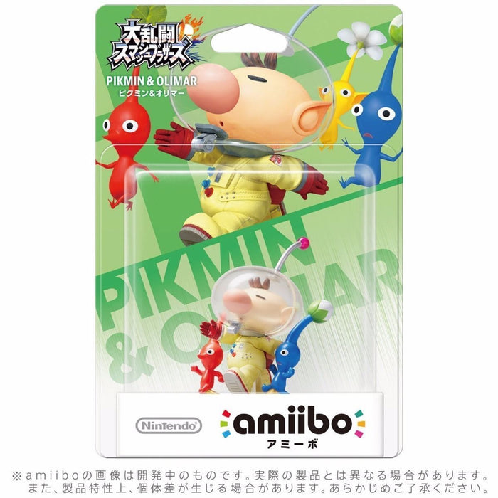 Nintendo amiibo PIKMIN & OLIMAR Super Smash Bros. 3DS Wii U Game Accessories NEW_2