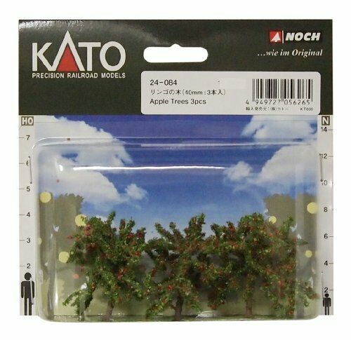 KATO N gauge 24-084 Apple Trees 3pcs 40mm Diorama NEW from Japan_1