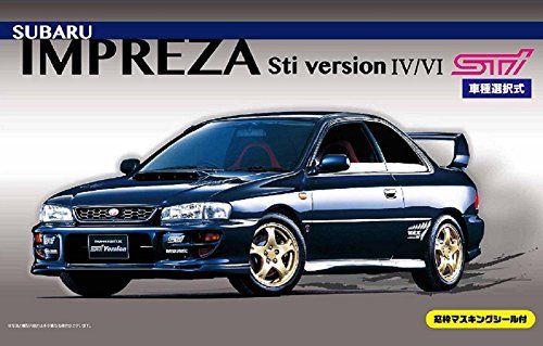 Fujimi ID99 Subaru Impreza Sti ver IV/VI Plastic Model Kit from Japan_1