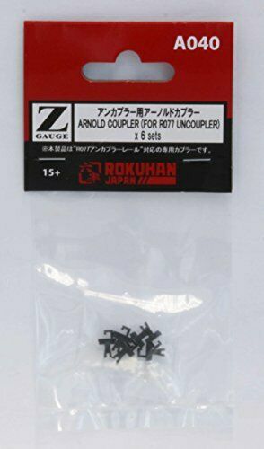 Rokuhan Z Scale Arnold Coupler (for A077 Uncoupler) (6 sets) NEW from Japan_2