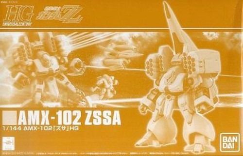BANDAI HGUC 1/144 AMX-102 ZSSA Plastic Model Kit ZZ Gundam NEW from Japan F/S_1