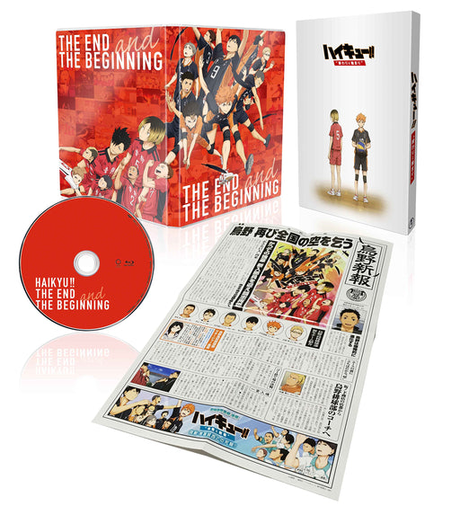 Blu-ray Movie version omnibus Haikyu Owari to Hajimari First Edition TBR-25286D_1