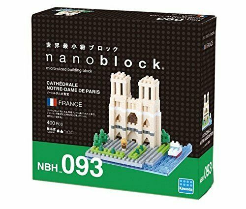 nanoblock Cathedrale Notre Dame de Paris NBH_093 NEW from Japan_2