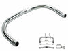 NITTO RB-010 25.4 dia.25.4 SILVER 400 handle bar NEW from Japan_1