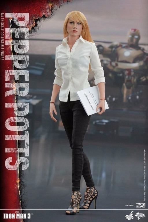 Movie Masterpiece Iron Man 3 PEPPER POTTS 1/6 Action Figure Hot Toys from Japan_2