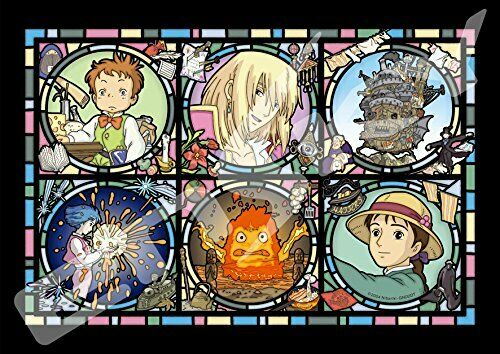 208-piece jigsaw puzzle Howl's Moving Castle Magic Castle news Art Crystal NEW_1