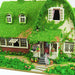 Sankei Studio Ghibli Kiki's Delivery Service 1/150 Scale Paper Craft MK07-22 NEW_5
