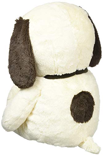 Nakajima Corporation Sanrio Peanuts HUG HUG Plush Doll Snoopy Mocha Brown Lsize_2