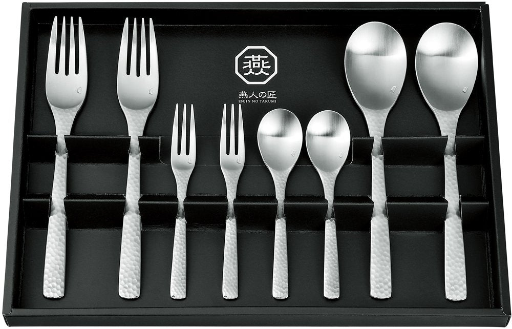 Yokoyama ENJIN NO TAKUMI Gift Set Cutlery 8P Stainless Steel Polished ECT-1000_1