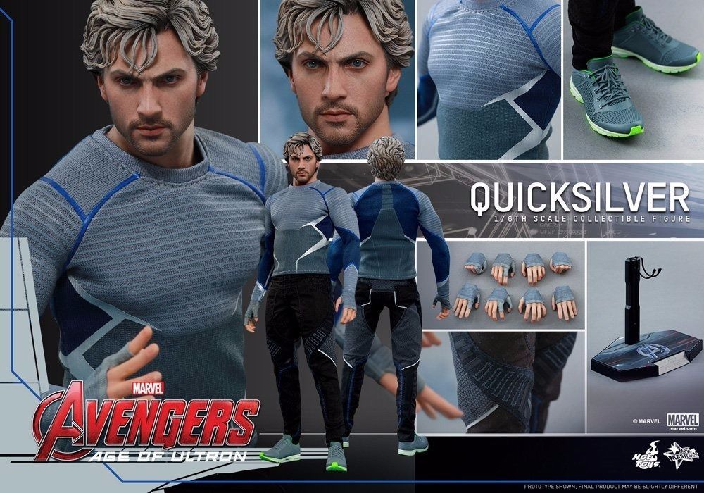 Movie Masterpiece Avengers Age of Ultron QUICKSILVER 1/6 Action Figure Hot Toys_5