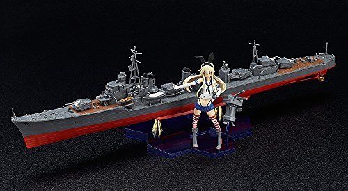 PLAMAX KC-01 1/350 Destroyer x 1/20 Kanmusu Shimakaze Model Kit Max Factory NEW_2