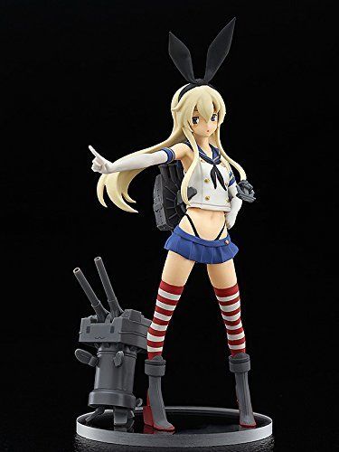 PLAMAX KC-01 1/350 Destroyer x 1/20 Kanmusu Shimakaze Model Kit Max Factory NEW_6