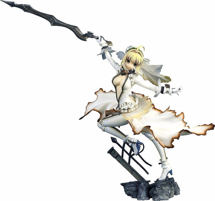 Fate/EXTRA CCC SABER BRIDE 1/7 Scale PVC Figure SOUYOKUSHA NEW from Japan_1