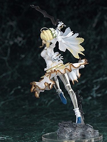 Fate/EXTRA CCC SABER BRIDE 1/7 Scale PVC Figure SOUYOKUSHA NEW from Japan_6
