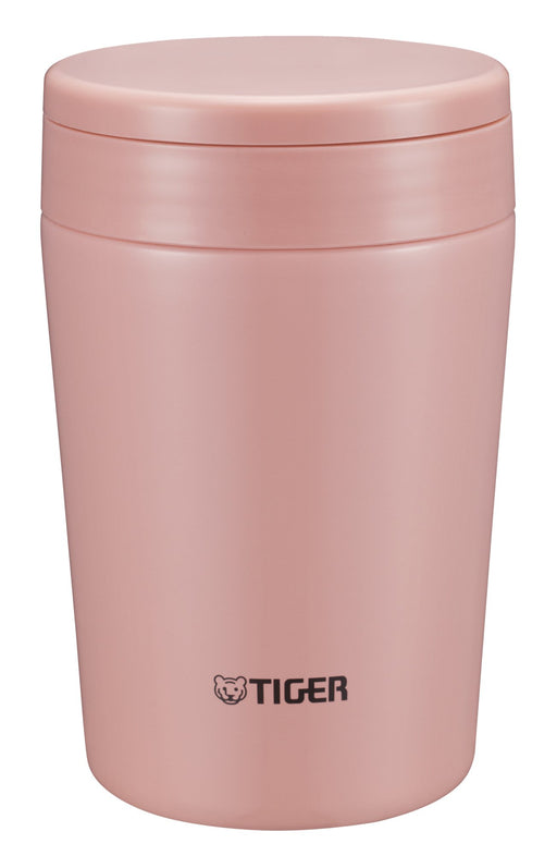 Tiger thermos bottle soup jar 380ml cream pink MCL-A 038-PC Stainless Steel NEW_1