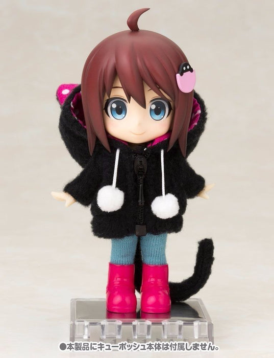 Cu-poche Extra 05b Animal Parka Set (Black Cat) Figure Accessories Kotobukiya_4