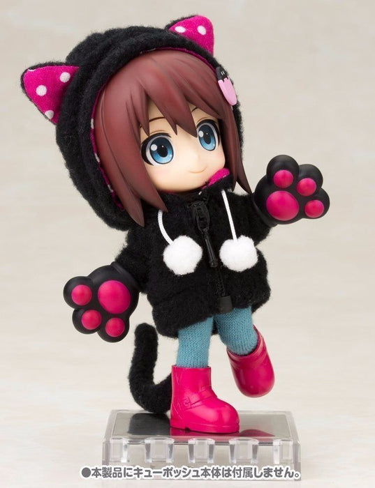 Cu-poche Extra 05b Animal Parka Set (Black Cat) Figure Accessories Kotobukiya_5