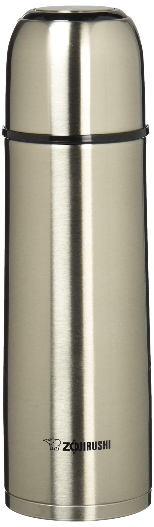 ZOJIRUSHI Stainless Water Bottle Cup Type Thermos 500ml Silver SV-GR50-XA JP NEW_1