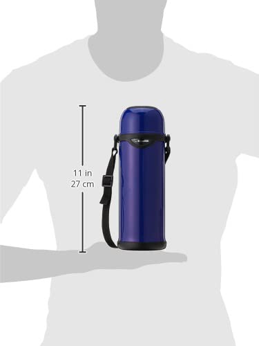 Zojirushi SJ-TG10-AA Stainless Bottle Thermos Bottle Cup Type 1.0L Blue NEW_5
