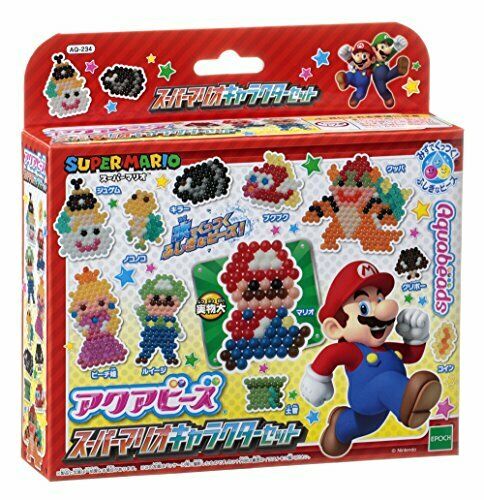 Aquabeads Super Mario Character Set Additional Beads NEW from Japan_1